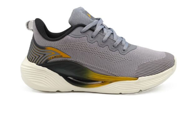 ABROS | PASSION - J | ASSG1327 J | L.GREY - MUSTARD | MEN SHOES