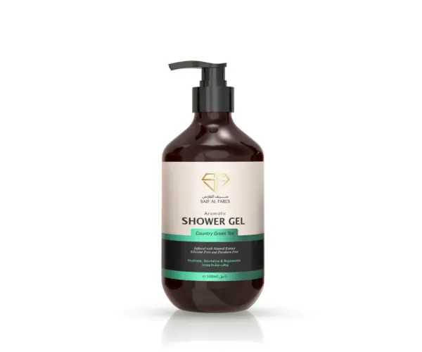 SAIF AL FARES | SHOWER GEL COUNTRY GREEN TEA 500ML