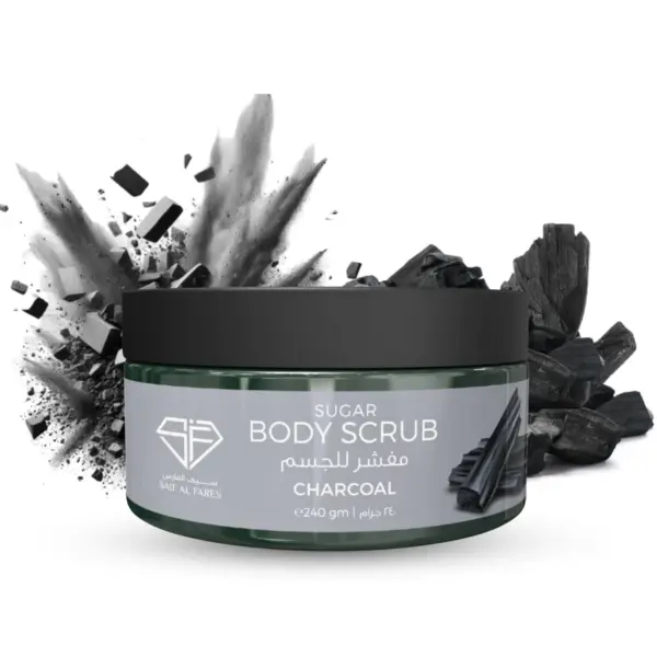 SAIF AL FARES|SUGER BODY SCRUB CHARCOLE 240ML