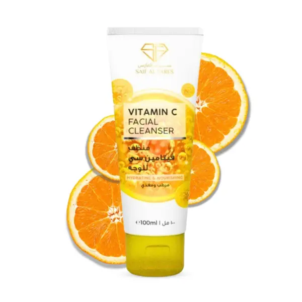 SAIF AL FAERS|VITAMIN C|FACIAL CLEANSER|100ml.