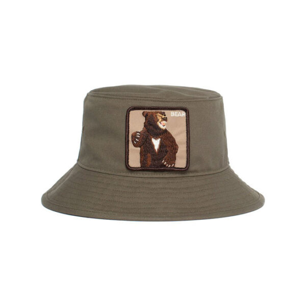 GOORIN BROS|105-0207-OLI-M|FIGHTING BEAR|OLIVE|MEDIUM|HAT