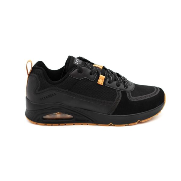 SKECHERS|UNO-LAYOVER|183010/BBK|MEN'S SHOES