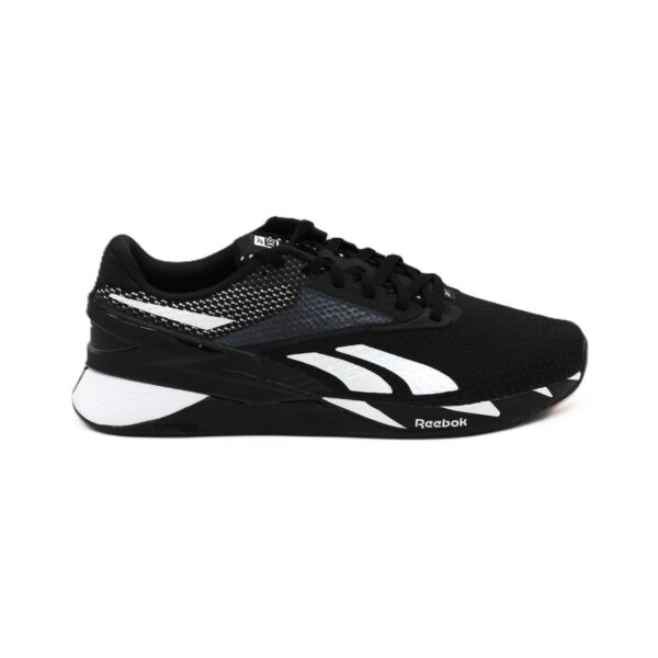 REEBOK|NANO X3|UNISEX|TRAINING SHOES|CBLK/FTWHT/SMORA