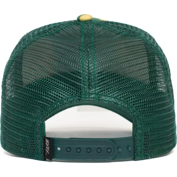 GOORIN BROS|101-0847|ACID COW|GREEN|TRUCKER CAP - Image 3