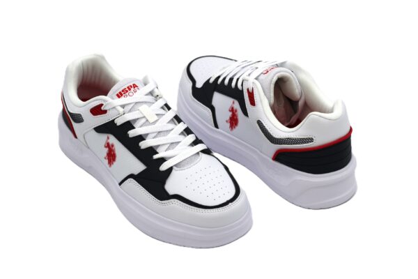 US POLO|ALUCARD GLB 5FX|101937814|WHITE/NAVY/RED|MEN'S - Image 3