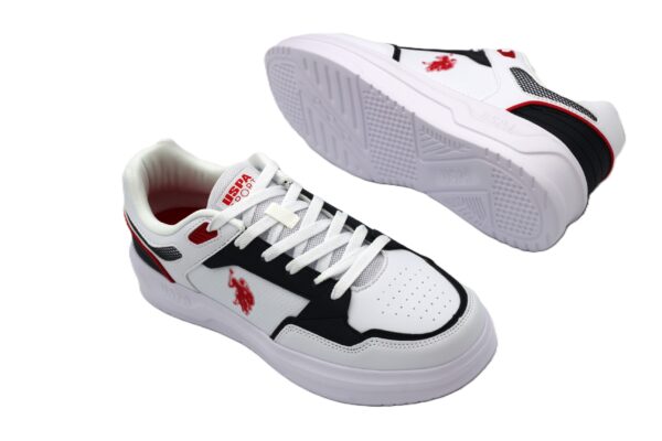 US POLO|ALUCARD GLB 5FX|101937814|WHITE/NAVY/RED|MEN'S - Image 4