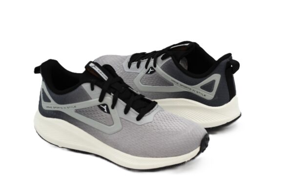 ABROS|STYLE| ASSG1450| L.GREY/BLACK| MEN'S SHOES - Image 3