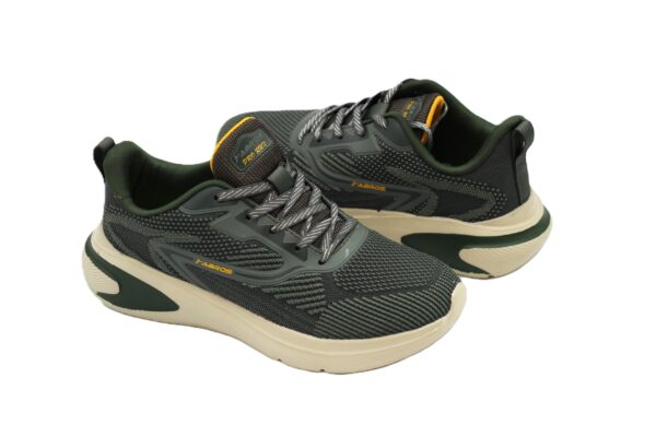 ABROS|FORTUNE-J|ASSG1592J|OLIVE/MUSTARD|MEN'S SHOE - Image 3