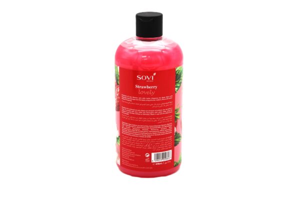 SOVI STRAWBERRY LOVELY|BODY WASH|475ML - Image 2