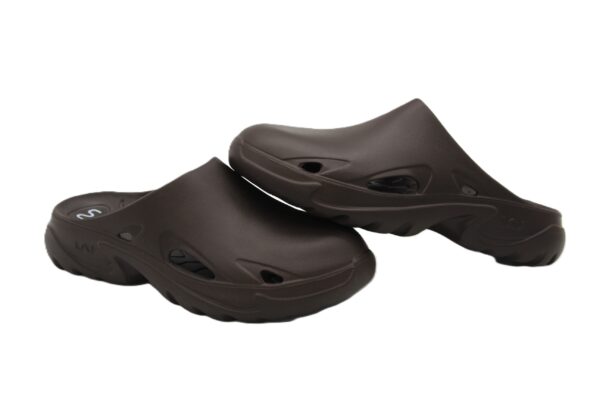 DOUBLEU-8152-C BROWN-MEN'S SLIDE - Image 2